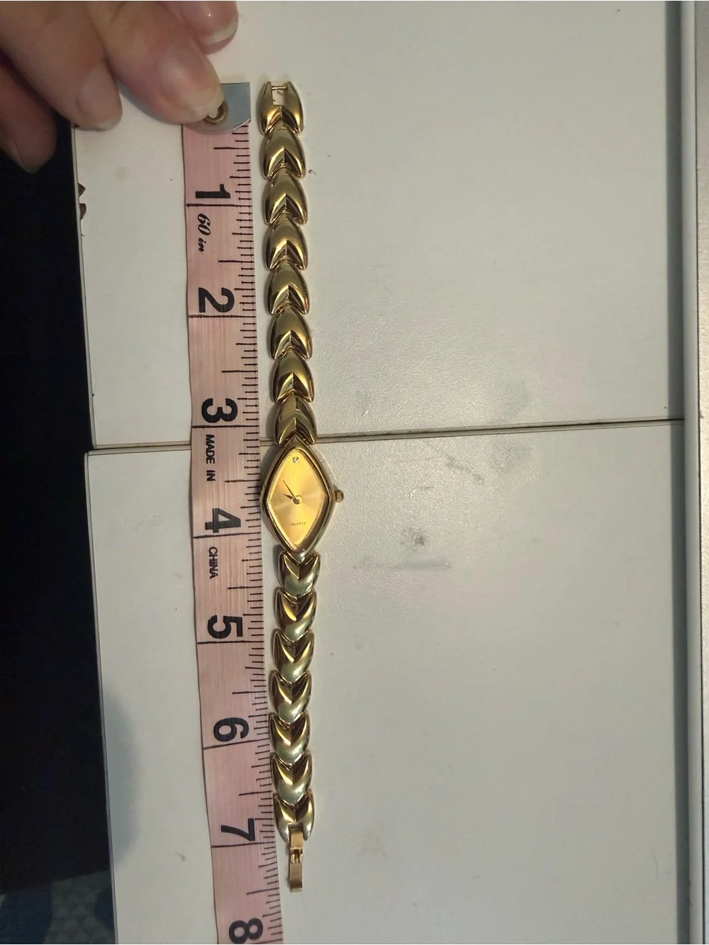 Gold-Tone Women’s Bracelet Watch - needs battery